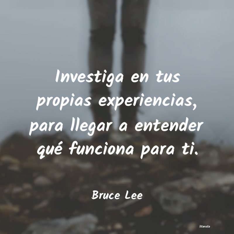 frases de Bruce Lee