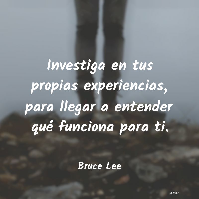 Frases de Bruce Lee