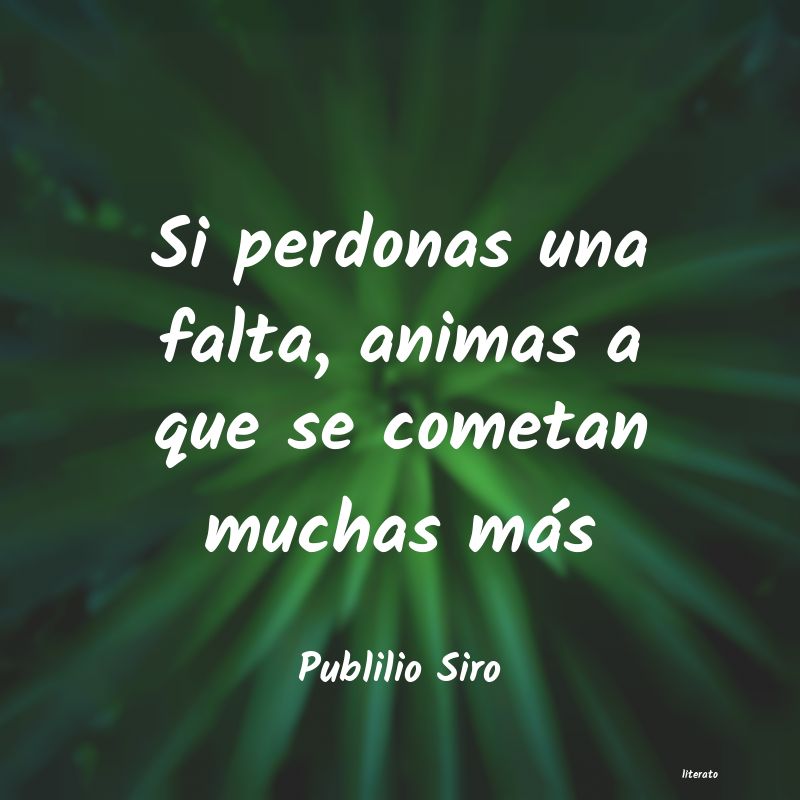 frases de Publilio Siro