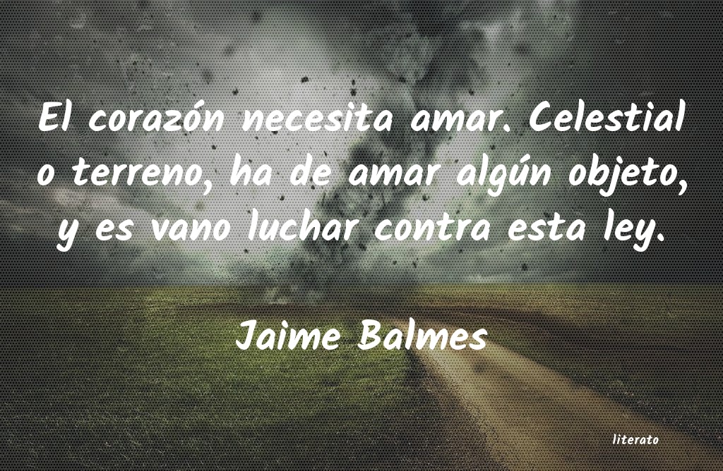 frases de Jaime Balmes