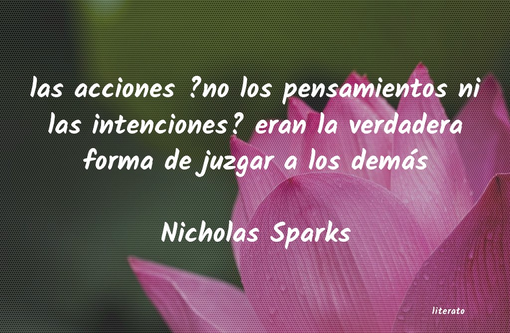 frases de Nicholas Sparks