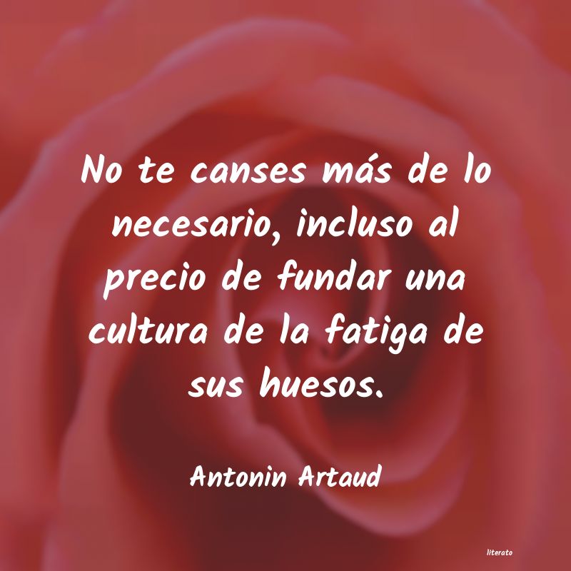 frases de Antonin Artaud