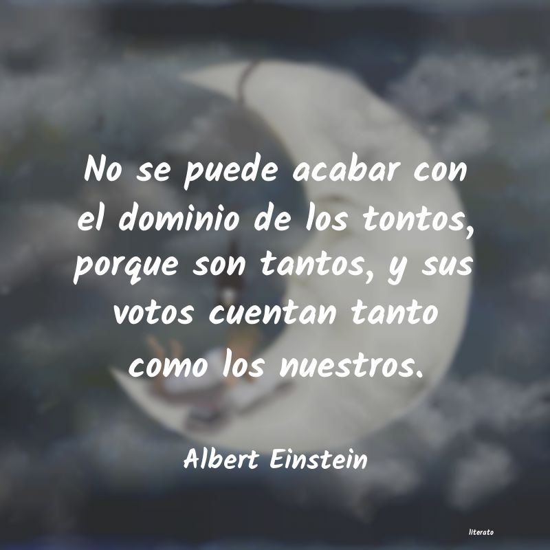 frases de Albert Einstein
