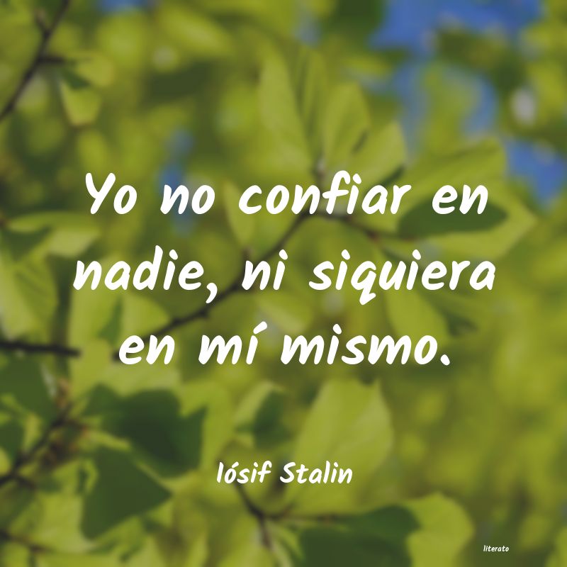 Frases de Iósif Stalin