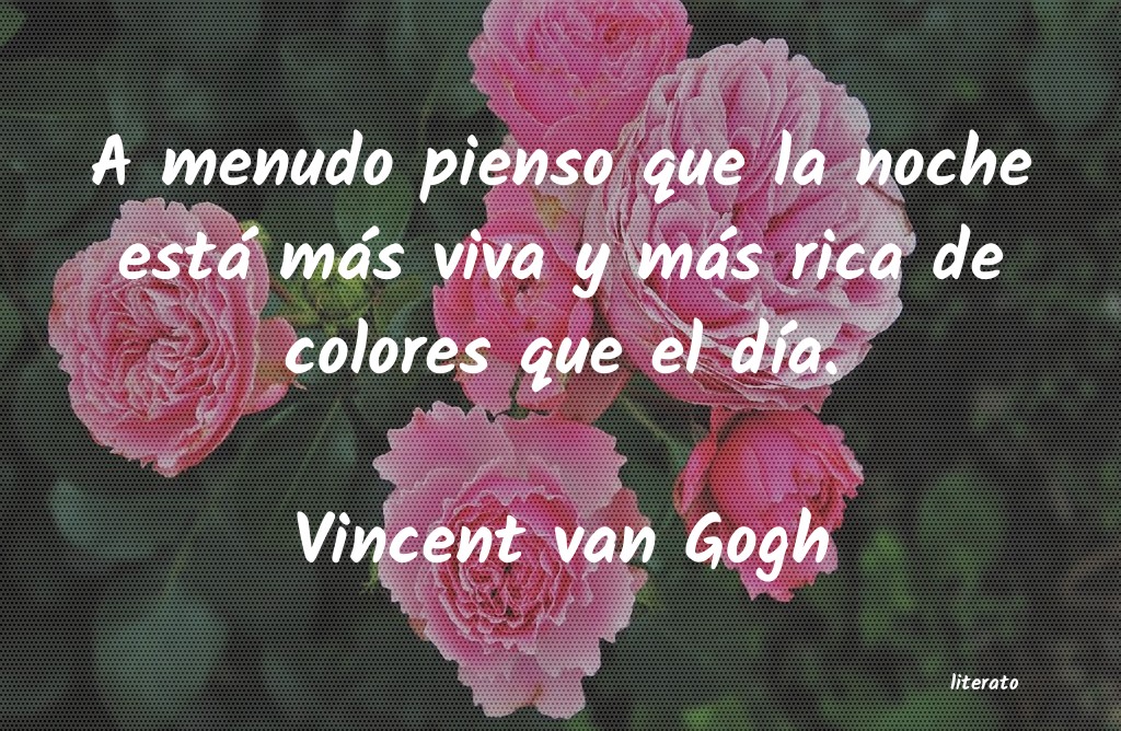 frases de Vincent van Gogh