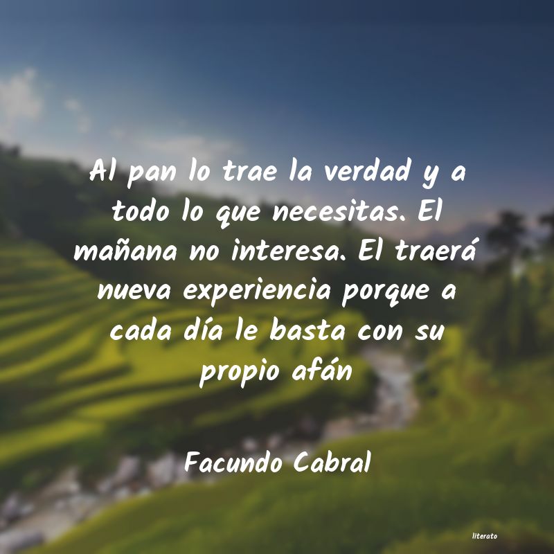 Frases de Facundo Cabral