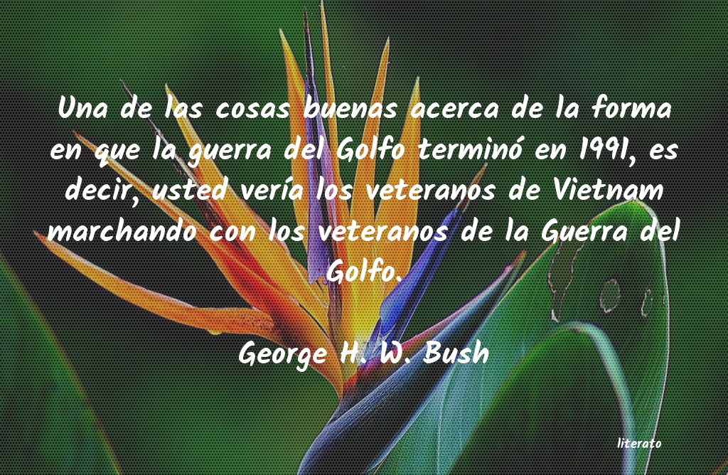 frases de George H. W. Bush