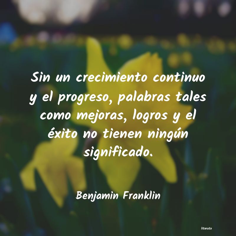 Frases de Benjamin Franklin