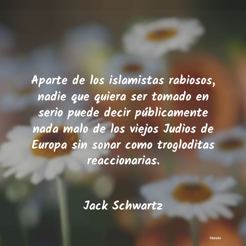 Frases de Jack Schwartz