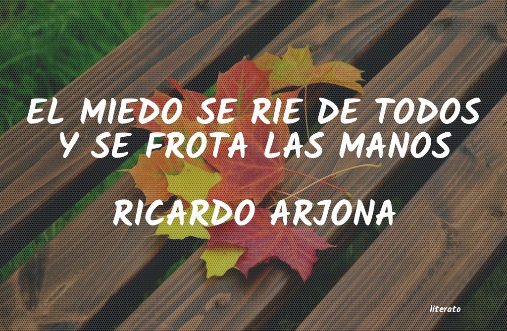 Frases de RICARDO ARJONA