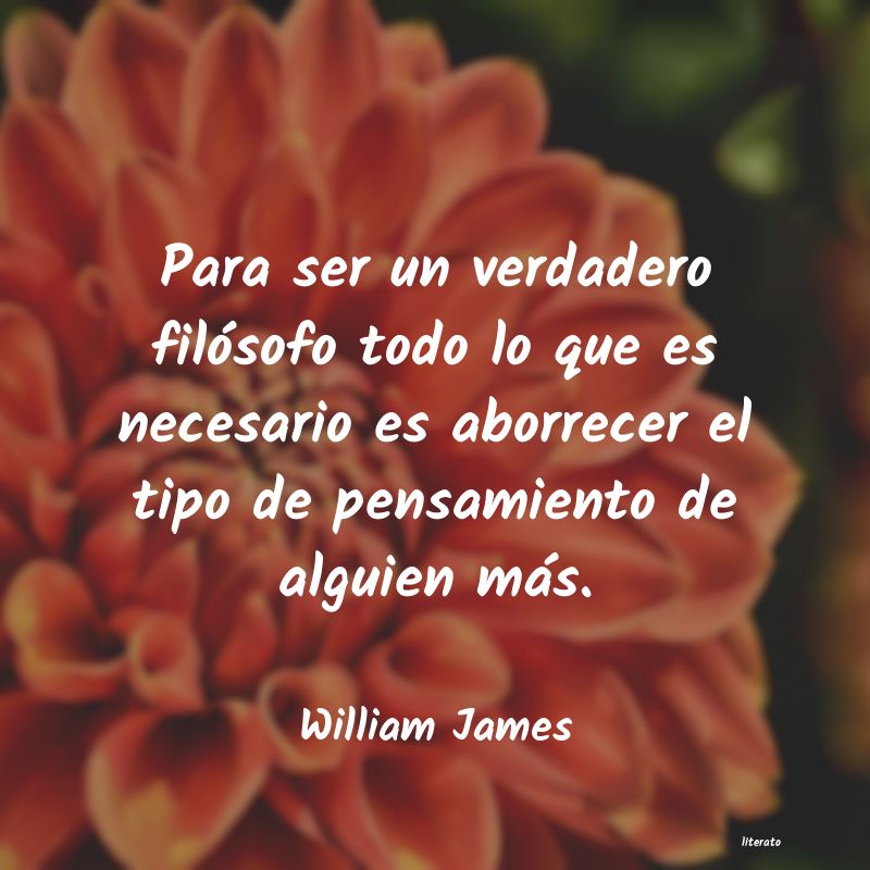 frases de William James