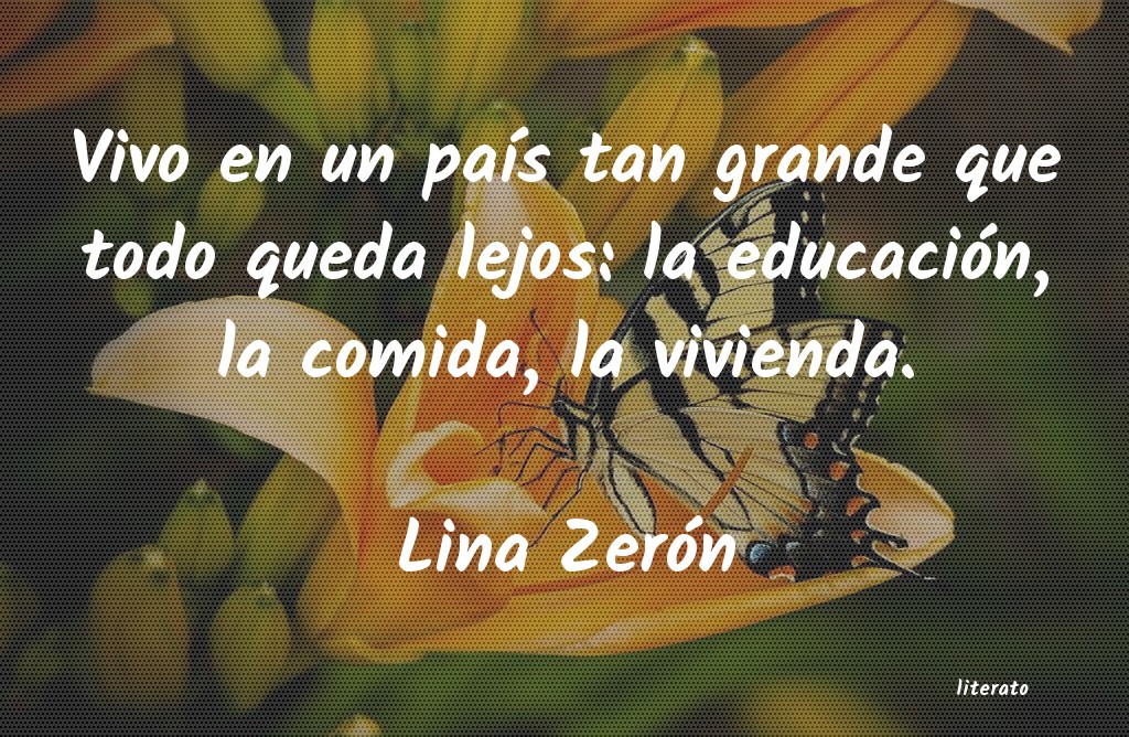 frases de Lina Zerón