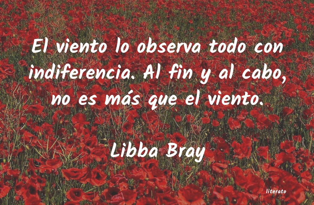 Frases de Libba Bray
