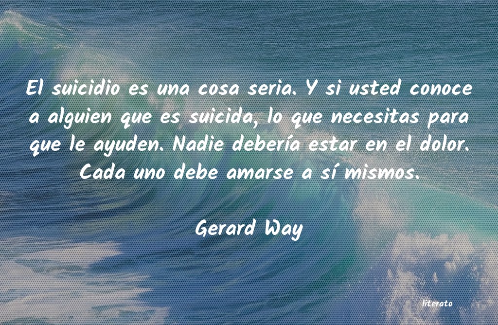 frases de Gerard Way