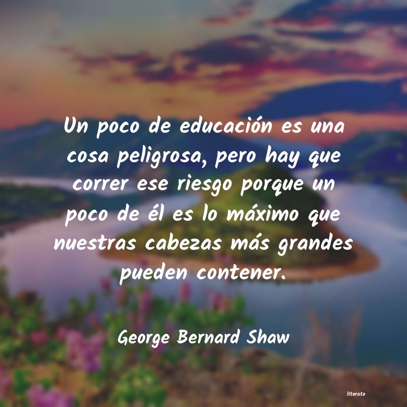 frases de George Bernard Shaw