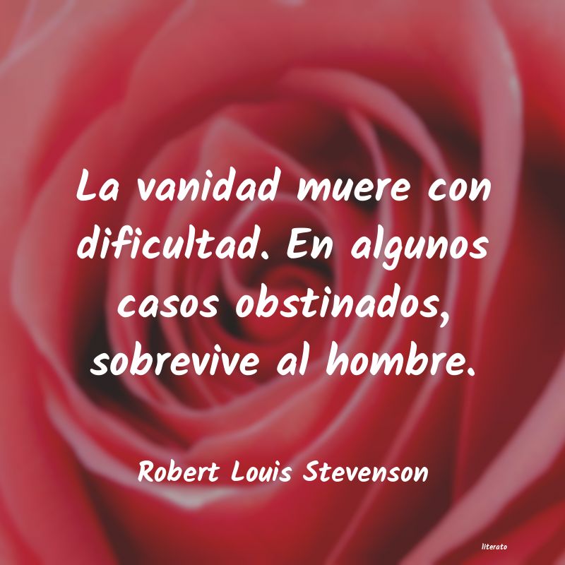 Frases de Robert Louis Stevenson