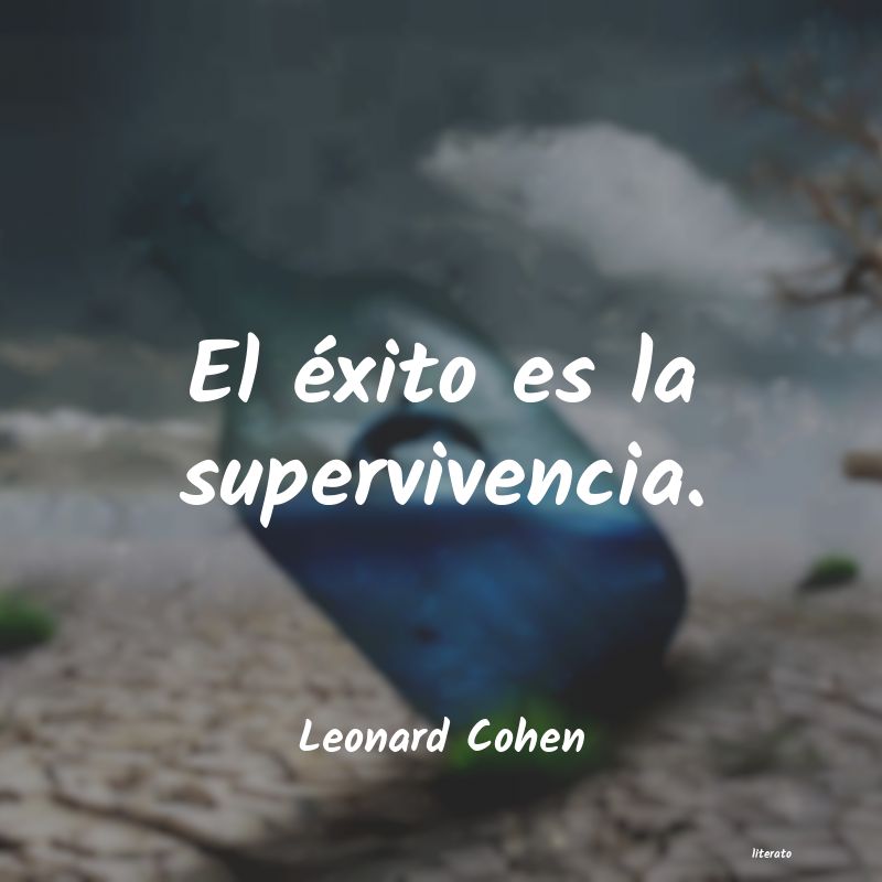 frases de Leonard Cohen