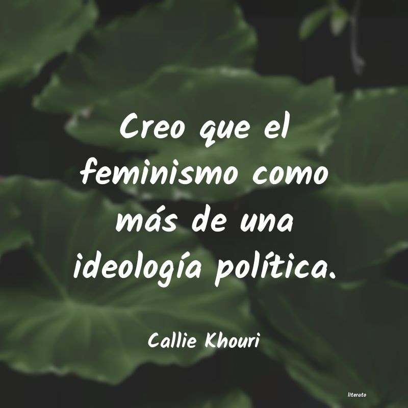 frases de Callie Khouri