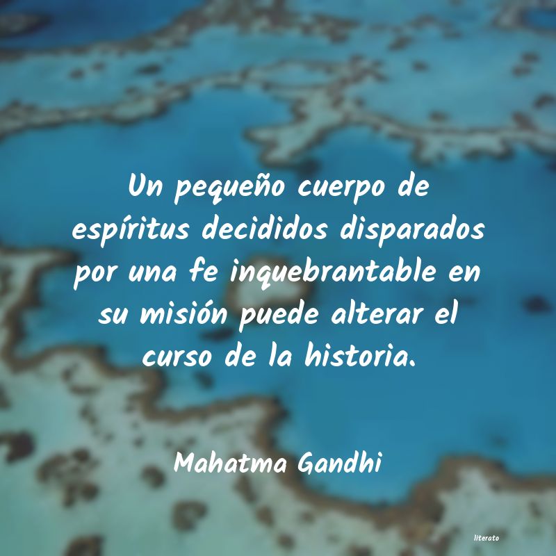 frases de Mahatma Gandhi
