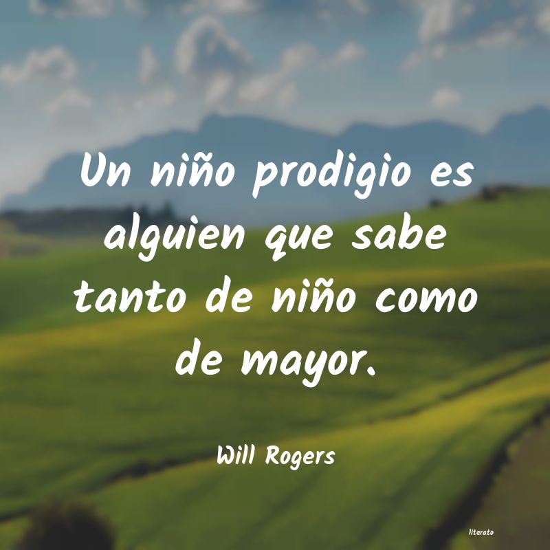 Frases de Will Rogers