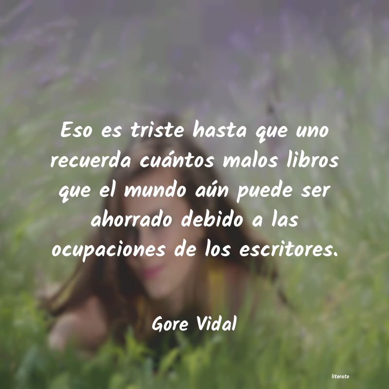 Frases de Gore Vidal