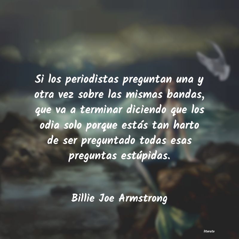 frases de Billie Joe Armstrong