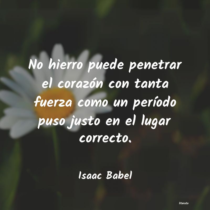 frases de Isaac Babel