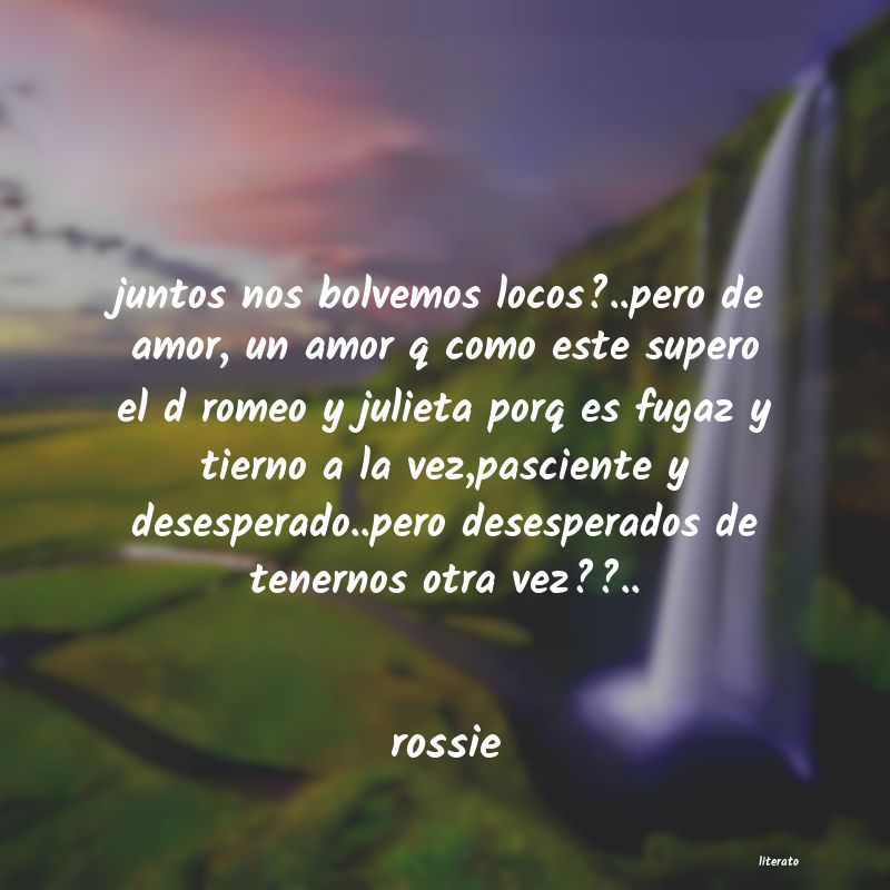 frases de rossie