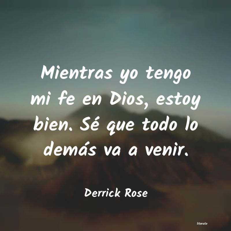 frases de Derrick Rose