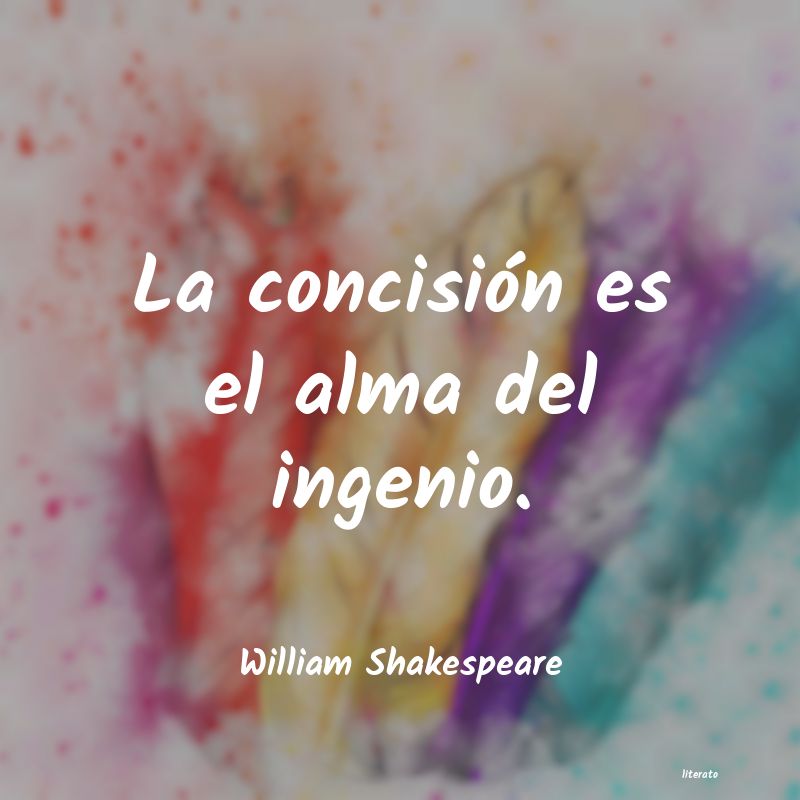 frases de William Shakespeare