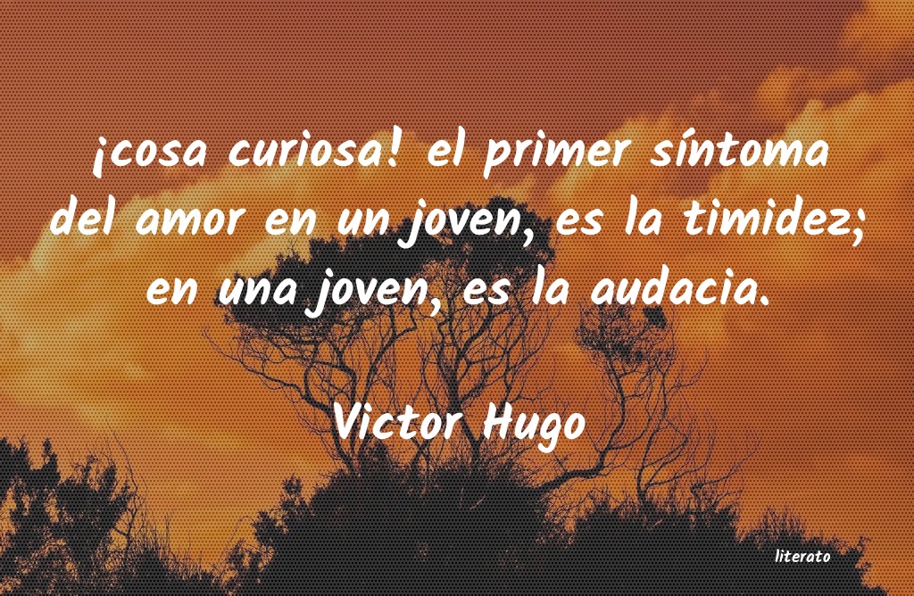 Frases de Victor Hugo