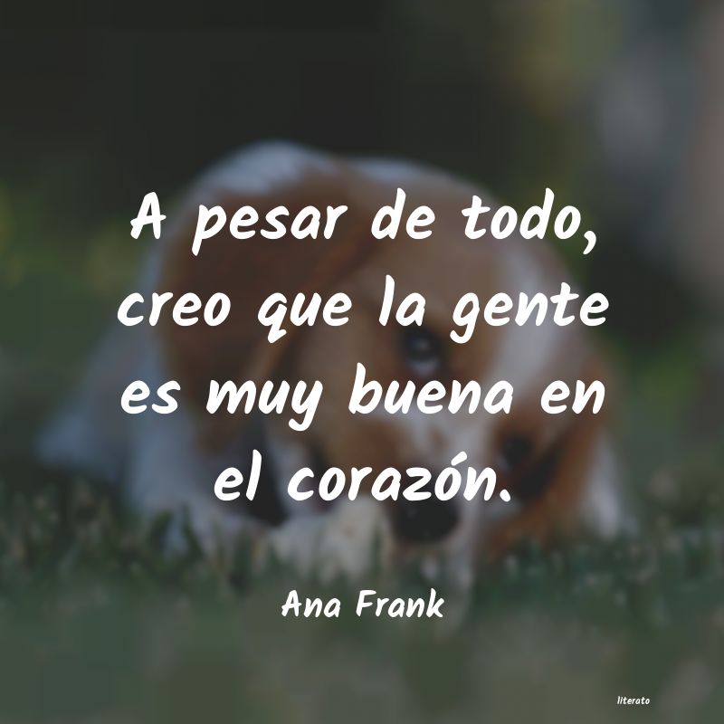frases de Ana Frank