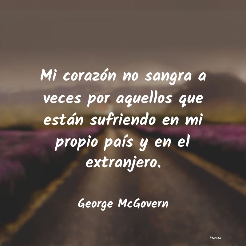 frases de George McGovern