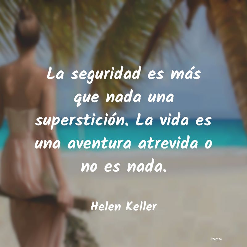 frases de Helen Keller