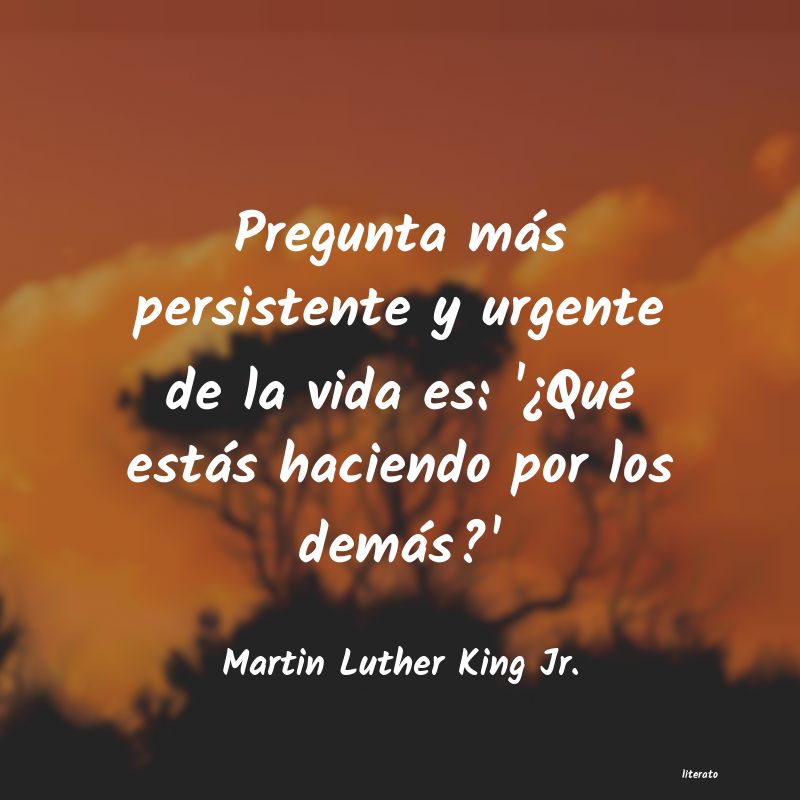 frases de Martin Luther King Jr.
