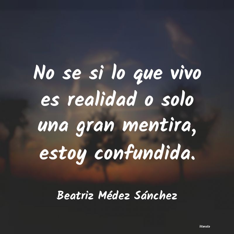 Frases de Beatriz Médez Sánchez