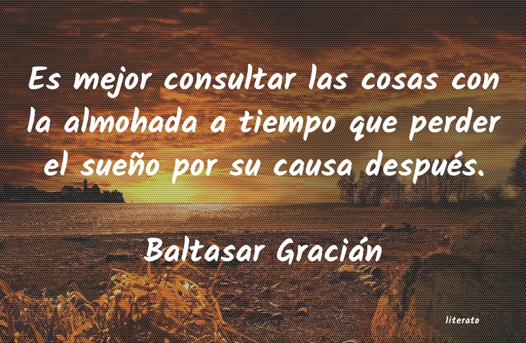 frases de Baltasar Gracián
