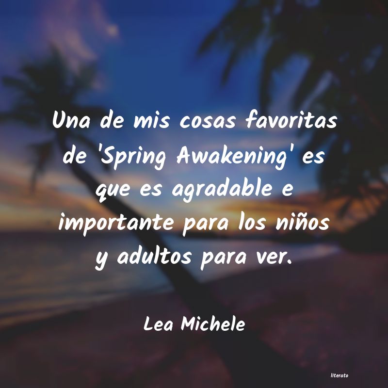 frases de Lea Michele