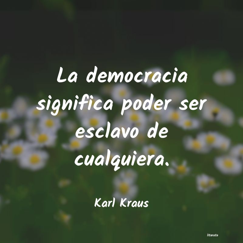 Frases de Karl Kraus