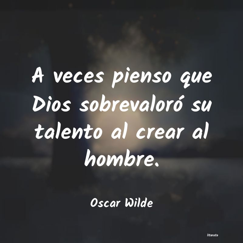 optimismo oscar wilde