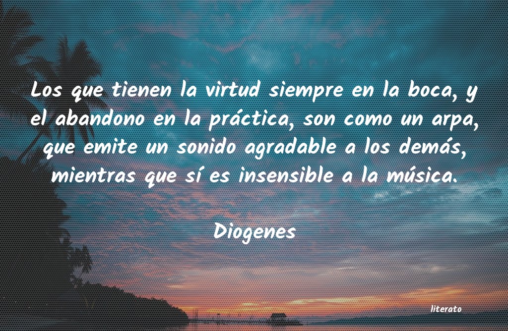 frases de Diogenes