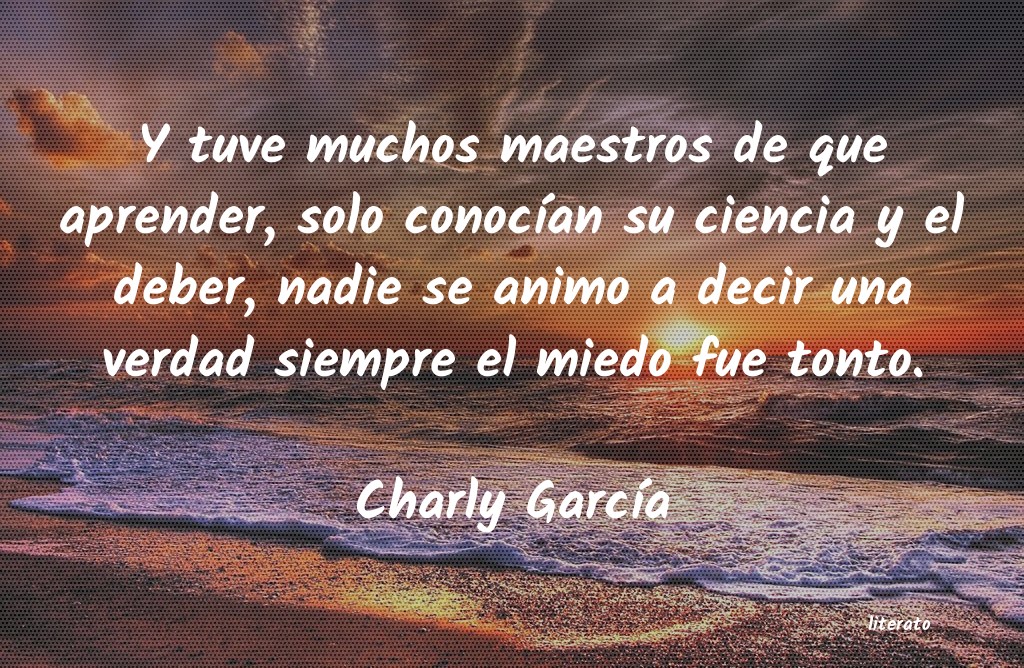 frases de Charly GarcÃ­a