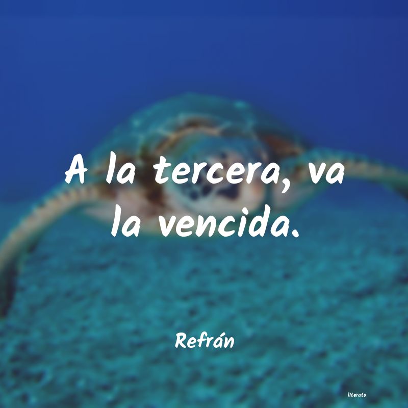 frases de Refrán