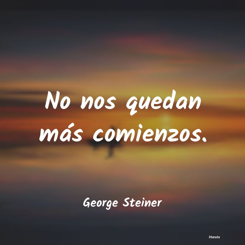 frases de comienzos