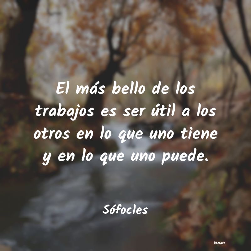 frases de SÃ³focles