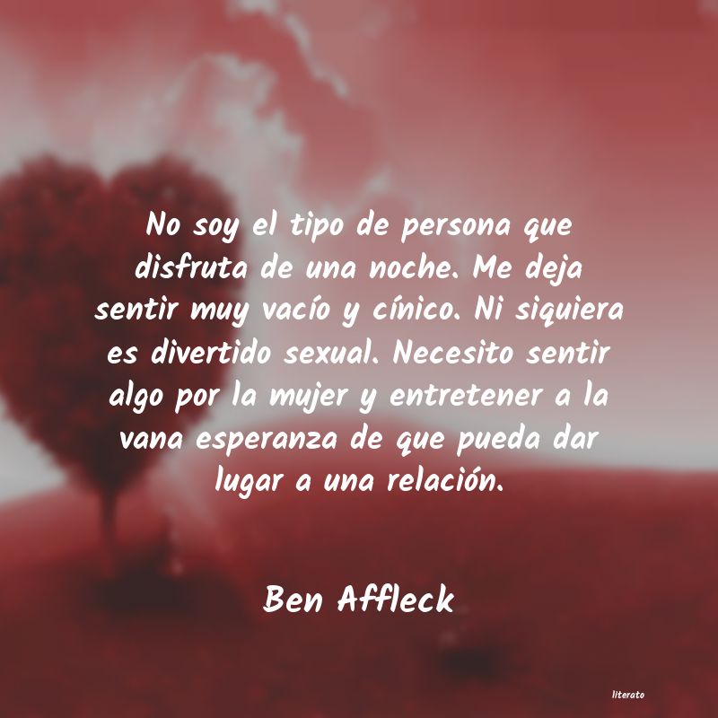 Frases de Ben Affleck