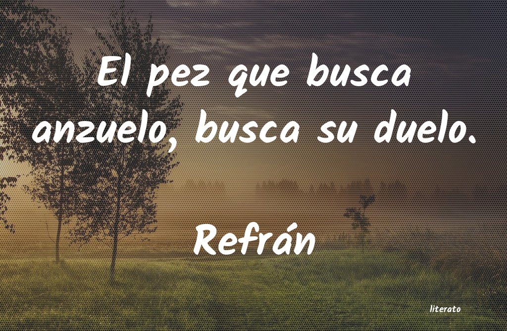 Frases de Refrán