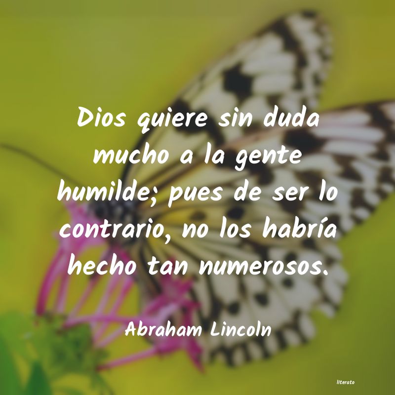 Frases de Abraham Lincoln