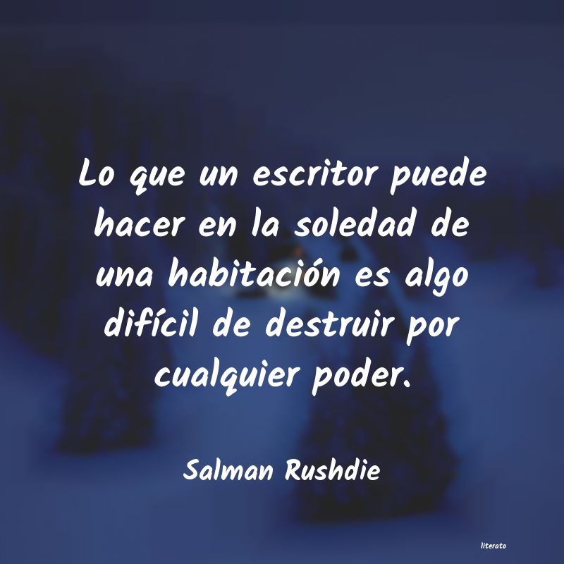 Frases de Salman Rushdie