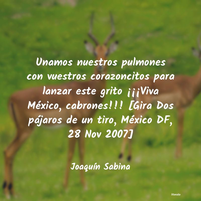 Frases de Joaquín Sabina